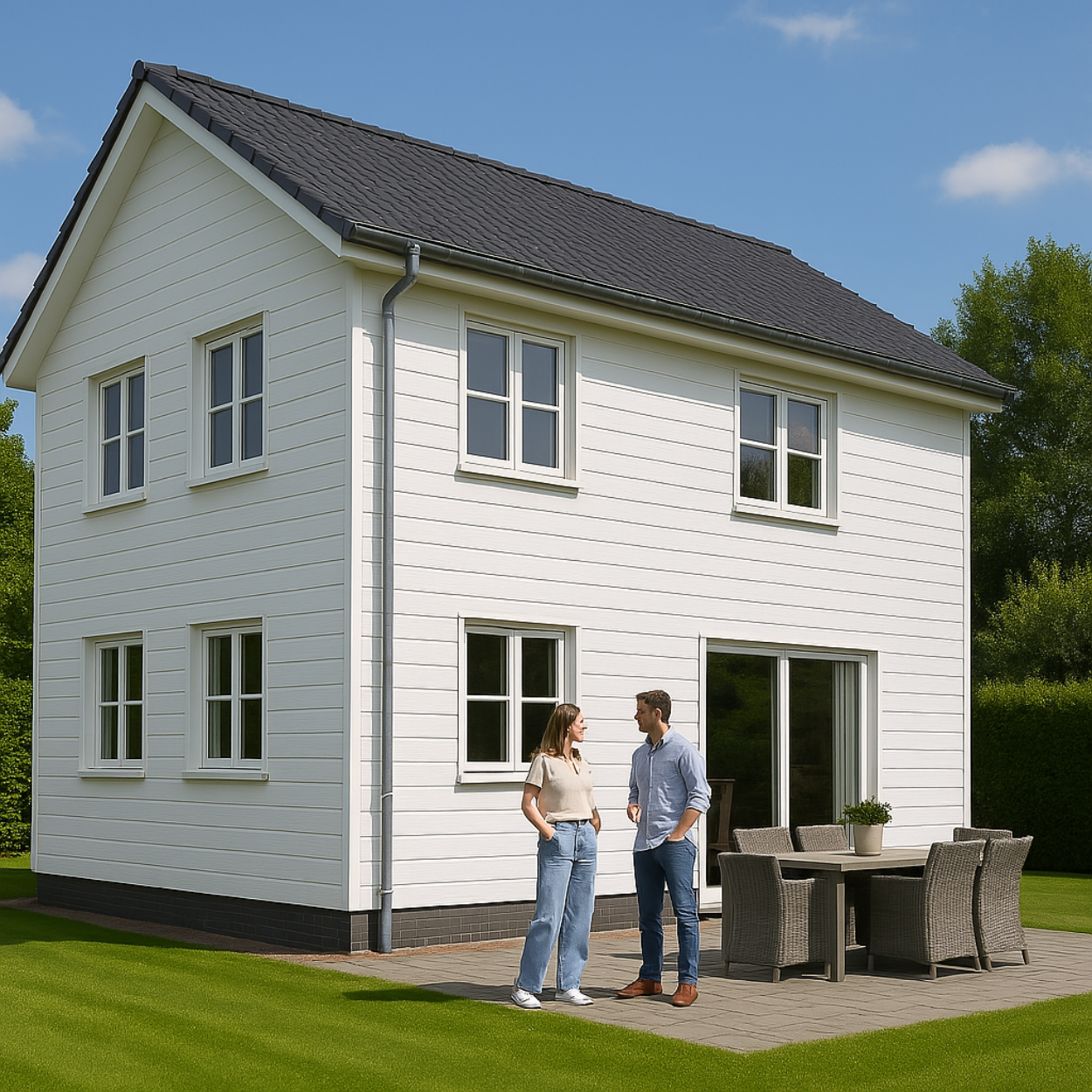 Protex® Urban Gevelbekleding Wit RAL9003 600cm